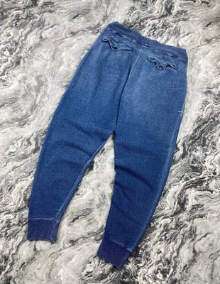 Ralph Lauren RRL Double RL Indigo French Terry Sweatpant Men Size