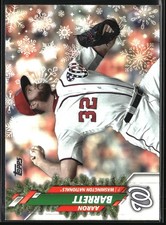 2020 Topps Holiday #HW189 Aaron Barrett