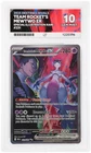 Team Rocket's Mewtwo ex 231/182 Destined Rivals Ace 10 Perfect subgrades
