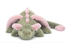 Malachy Dragon - RARE - NWT - Stunning Toys Medium Plush Toys