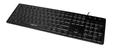 LogiLink ID0138 Universal USB Tastatur Deutsch Schwarz (ID0138)