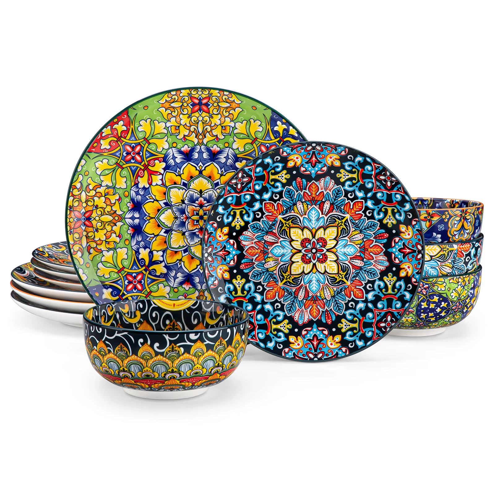Stoneware Bohemian Style With