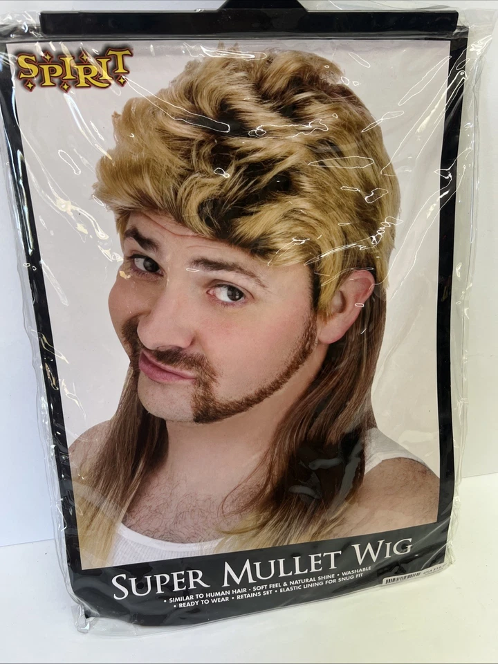 Blonde Mullet假发 — 第 3/4 张图片