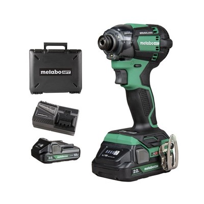 Metabo HPT 18V MultiVolt Cordless Triple Hammer BOLT Impact Driver Set, Power...