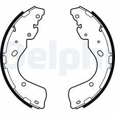 Bremsbackensatz DELPHI LS2080 für FORD NISSAN RENAULT NP300 NAVARA VW AMAROK T1A