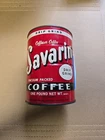 Savarin Can Vintage Metal Coffee Tin Red Collectable