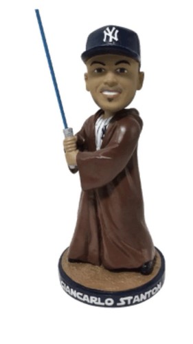 NY YANKEES GIANCARLO STANTON JEDI BOBBLEHEAD SGA STAR WARS DAY 5/4/2025 MLB