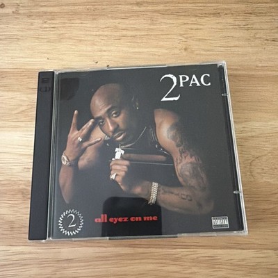 2PAC ALL EYEZ ON ME 2-DISC CD RAP HIP-HOP MUSIC ALBUM 1996 DEATH ROW RECORDS