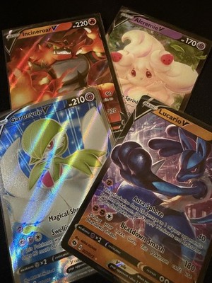 Pokemon Card Lot - 4x Champion's Path Ultra Rares (Gardevoir Full Art / Lucario)