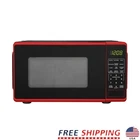 700W Compact Countertop Microwave Oven LED Display Timer Child Lock One Touch US