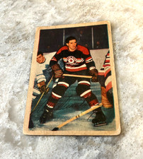 1953 - 54 Parkhurst #78 Al Dewsbury Chicago Black Hawks