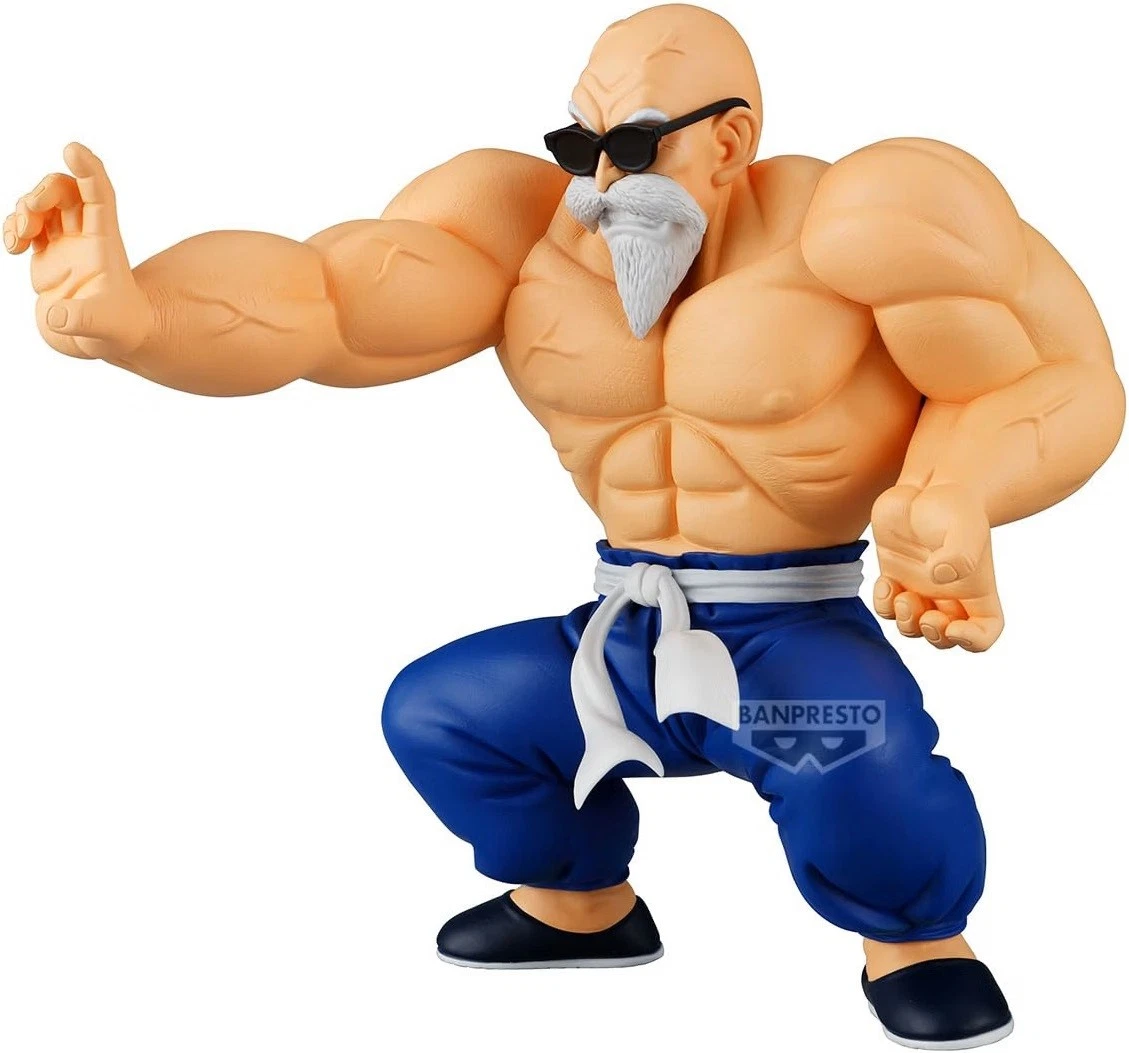 BANPRESTO Dragon Ball Figura Estatua 22cm Maestro Muten Kamesennin SOLID EDGE