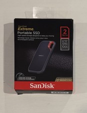Image of SanDisk Extreme Portable SSD 2TB Black