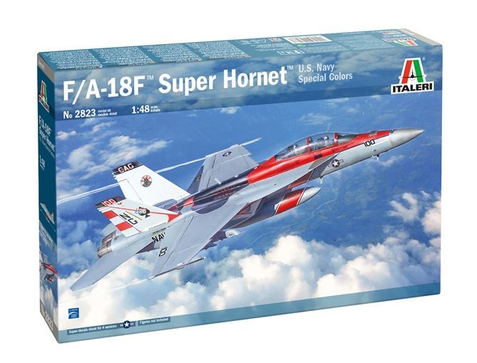 Maquette avion F/A-18F Super Hornet Italeri pour expo vitrine salon