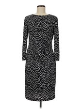 Simply Vera Vera Wang Women Black Casual Dress M