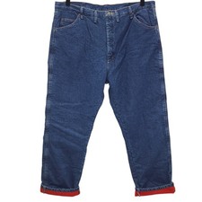Wrangler Rugged Wear Thermal Insulated Fleece Lined Jeans 33213SW Size 44 X 32