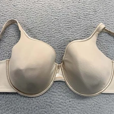 Vanity Fair Bra 40DD Underwire 75335 Body Caress Full Coverage Underwire Bra