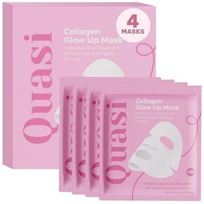 Quasi Bio-Collagen Face Mask Overnight   Hydrating Korean Sheet Mask