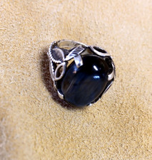 Amazing Vintage Sterling Silver Labradorite S...