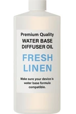 Fresh Linen Water-Based Diffuser Oil – Ultrasonic Compatible