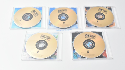 ONE PIECE MUSIC MATERIAL CD First Limited Edition 5 discs