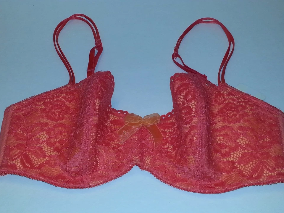 Бюстгальтер балконетный b.tempt'd от Wacoal 953144 Coral Ciao Bella размер 32D A9 - Изображение 2 из 2