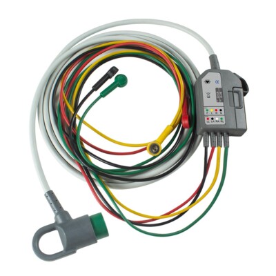 Compatible Medtronic Physio Control ECG Trunk Cable LIFEPAK 12 20 15 Only 4Lead