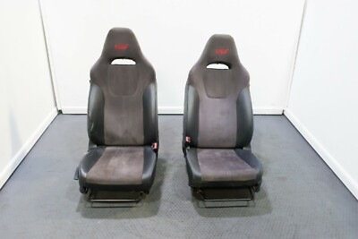 Used JDM Subaru STi GRB Hatchback 2008-2014 Grey Alcantara OEM Seats