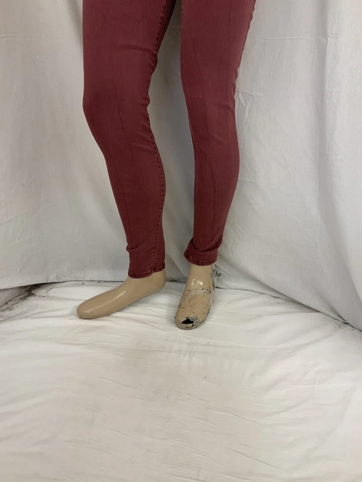 Cabi Jeans Sz 8 Purple Cotton Stretch Skinny Leg Flat Front YGI O2-77 - Image 4 of 4