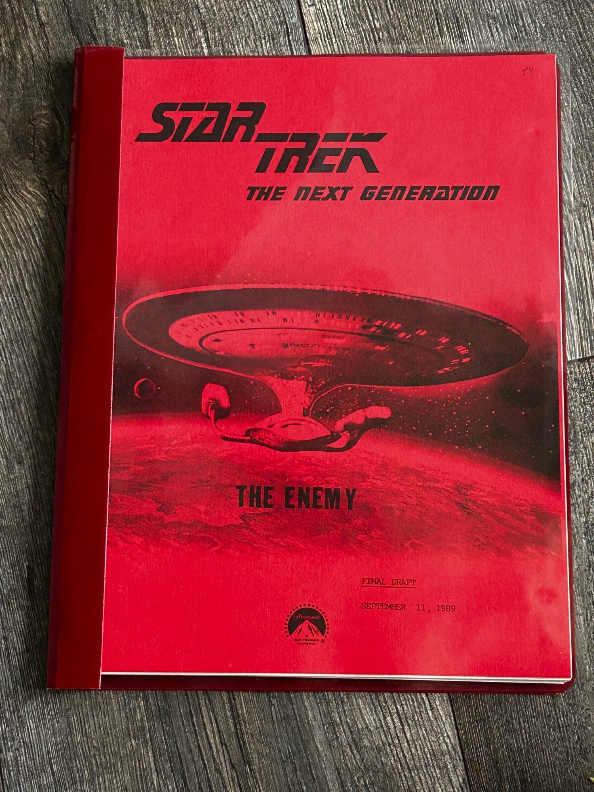 SCRIPT ORIGINAL STAR TREK