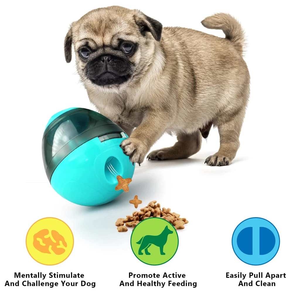 Tumbler Pet Toy, Automatic Pet Slow Feeder Treat Ball, Cat Dog Toy for Pet In...