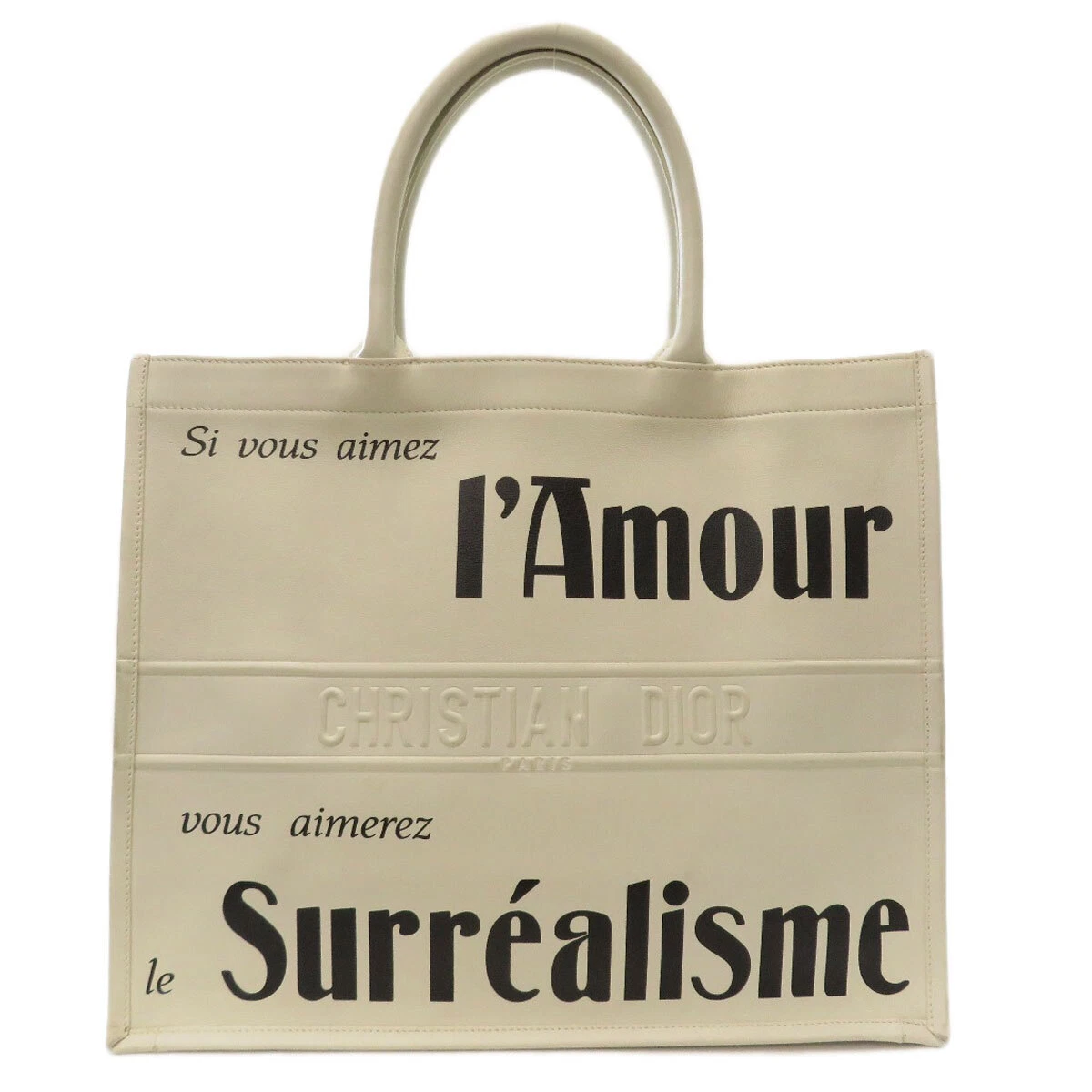 christian dior tote bag