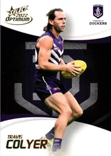2022 FREMANTLE DOCKERS AFL Card TRAVIS COLYER Optimum