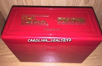 Psa Sports Red Plastic Display Storage Case Box Graded Card Protection Psa Sports Red Plastic Display Storage Case Box Graded Card Protection