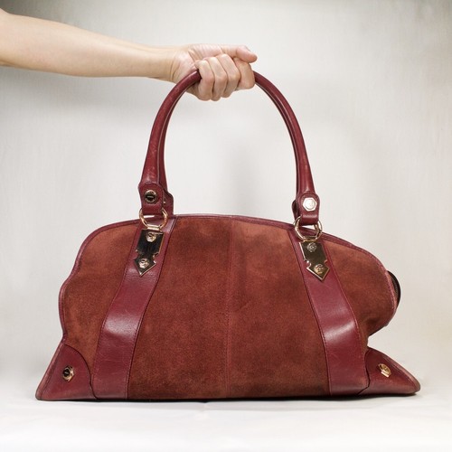 Bolso de mano grande cuero TANNER KROLLE color Burdeos - Imagen 6 de 22