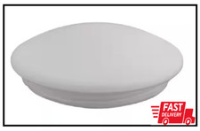 Merwry Glass Light Shade Simple Ceiling Fan Dome Replace Replacement White 52 in