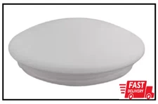 Merwry Glass Light Shade Simple Ceiling Fan Dome Replace Replacement White 52 in