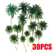 30PCS Scenery Model Tree Lifelike Palm Tree Model For Home Hotel Office Dorm 