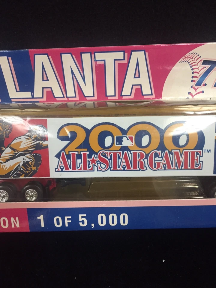 Die Cast Peterbilt SEMI 2000 All Star Game Atlanta, GA - KKAR DE ROSA BLANCA Foto 4 de 4