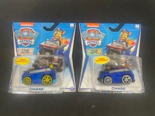 New Chase Paw Patrol Ready Race Rescue True Metal Diecast Car LOT OF 2 Variants