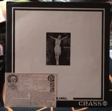 Crass Yes Sir I Will 121984-2 Original Album With Thatcher Postcard Posterx2 Cℹ️
