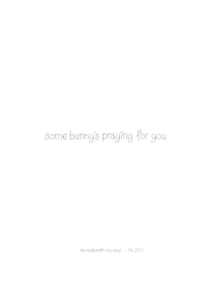 Precious Moments Get Well Soon White Lamb Sheep Jonathan & David Greeting Card - Image 2 of 3