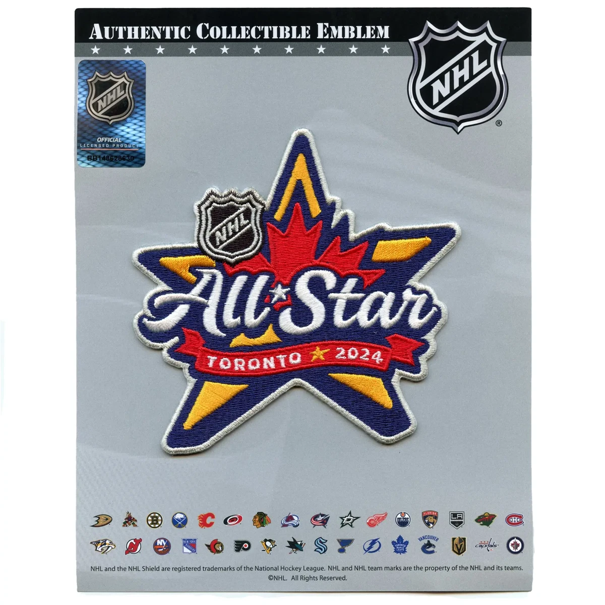 Wholesale 2024 N-Hl All-Star Logo Toronto Maple Leafs Auston