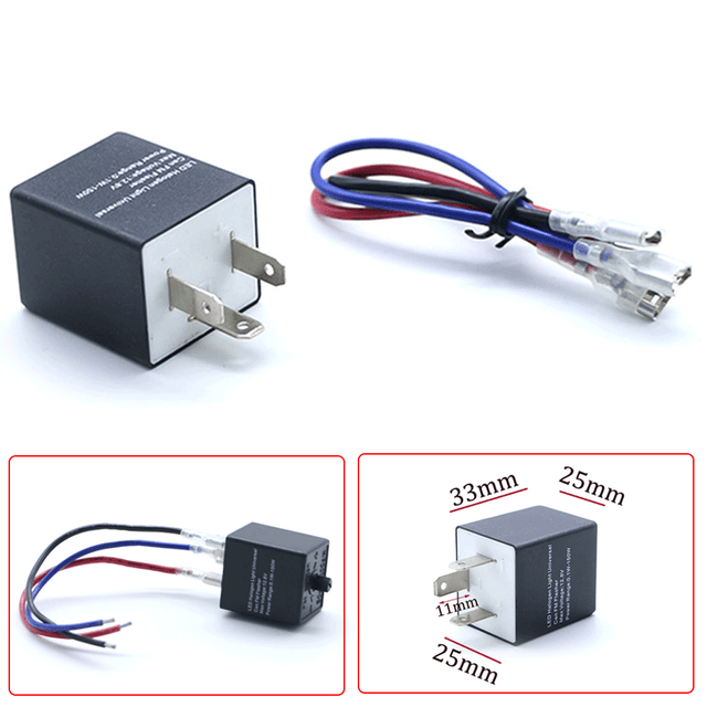 12v 3 Wire For Solve Car Turn Signal