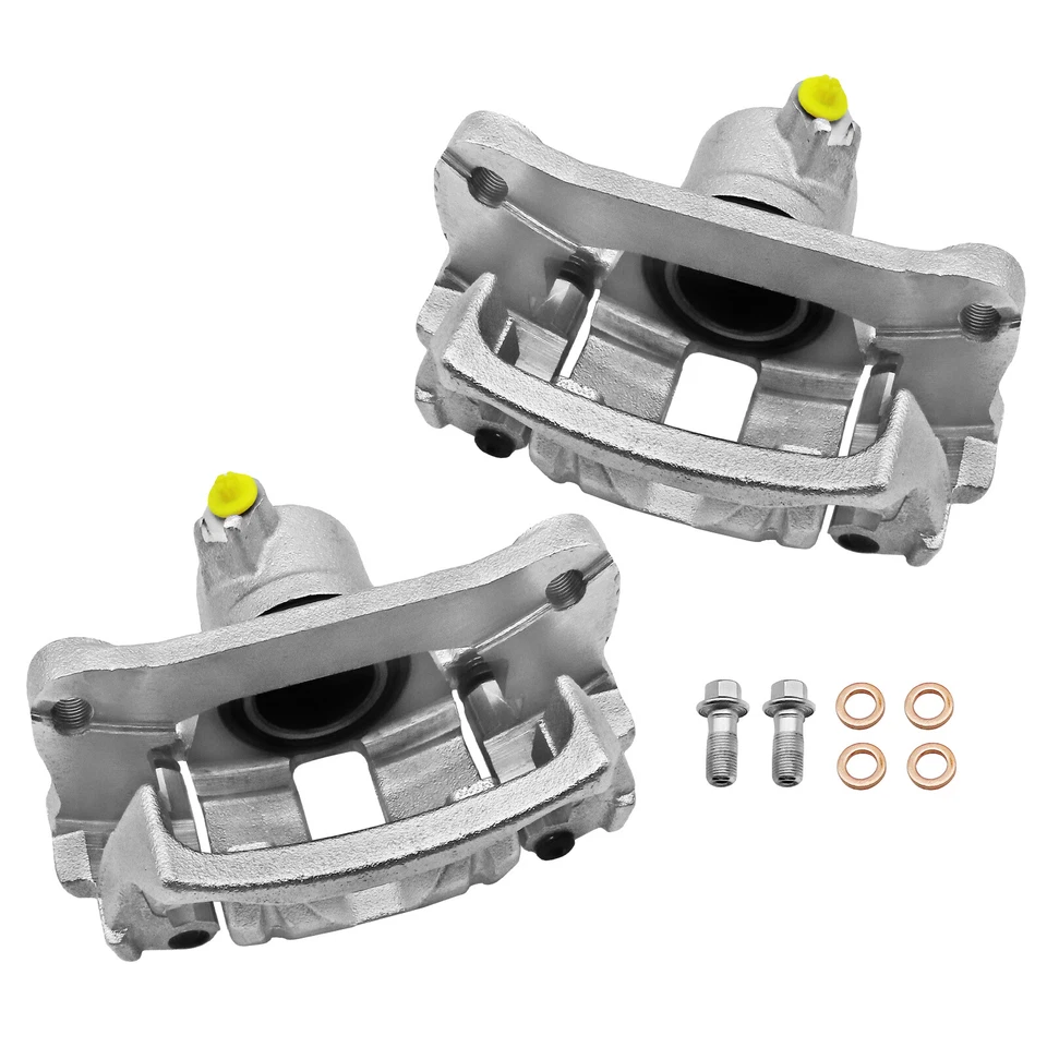 Pair Rear Brake Calipers w/ Bracket for Lexus GX460 GX470 Toyota 4Runner Sequoia - Изображение 2 из 4