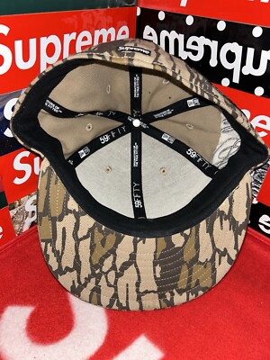 SUPREME NEW ERA Side Logo 'WORLD FAMOUS' Cap Hat 7 1/4 | eBay