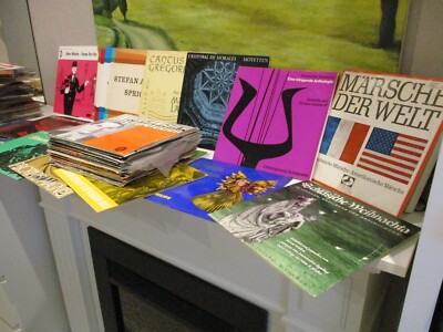 44+X 10er  Single alt Vinyl Schallplatte LP  40/50/60 er Jahre Welt,Heima 10erP8