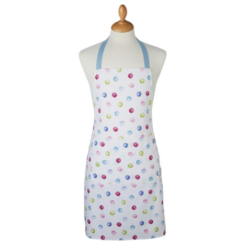 Cooksmart Spotty Dotty Cotton Apron Cooking Overalls Cover Up Cute Spots Gift - Afbeelding 1 van 4