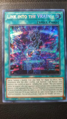 yugioh into the vrains card Yu-Gi-Oh! OCG Duel Monsters Link Duelist Set : Toys & Games Link Summon using that monster you control YuGiOh Spell Card Link Into