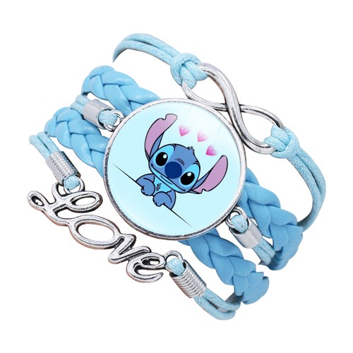 Brazalete Dije de Amor Lilo And Stitch Anime Dibujos Animados Cómodo Cosplay Amistad - Imagen 9 de 14